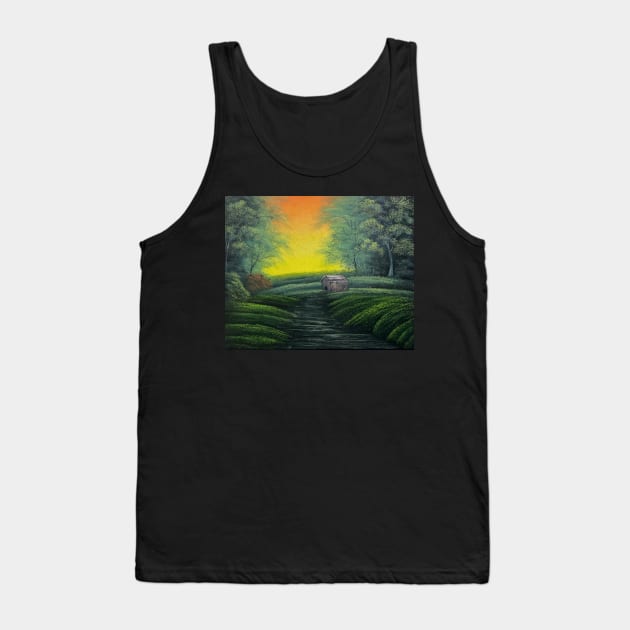 Nestled Cabin Tank Top by J&S mason